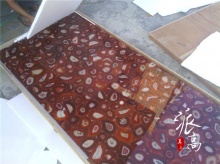 【厂家**】红玛瑙装饰板材 玛瑙透光板 宝石板材 半宝石石料 惠州市