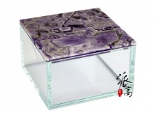 【厂家**】天然玛瑙收纳盒 水晶收纳盒 创意设计收纳盒 惠州市派高